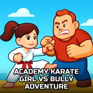 Academy Karate Girl Vs Bully Adventure - Martial Arts game