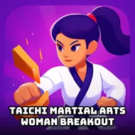 Taichi Martial Arts Woman Breakout - Dojo Training game